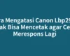 Cara Mengatasi Canon Lbp2900 Tidak Bisa Mencetak agar Cepat Merespons Lagi