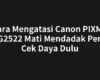Cara Mengatasi Canon PIXMA MG2522 Mati Mendadak Perlu Cek Daya Dulu